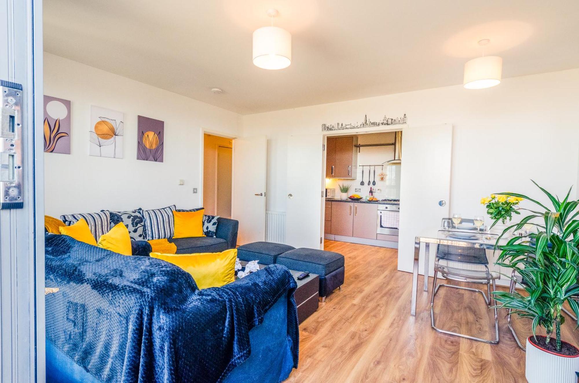 New The Viewpoint Modern 2 Bed Near O2 And Excel Ideal For Business And Long Londra